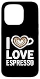 Espresso Coffee Lover Heart Cup Latte Cappuccino