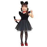 クリアストーン(Clearstone) コスプレ ハロウィン プティシャノワール 黒猫 キッズ 女の子 120cm ブラック
