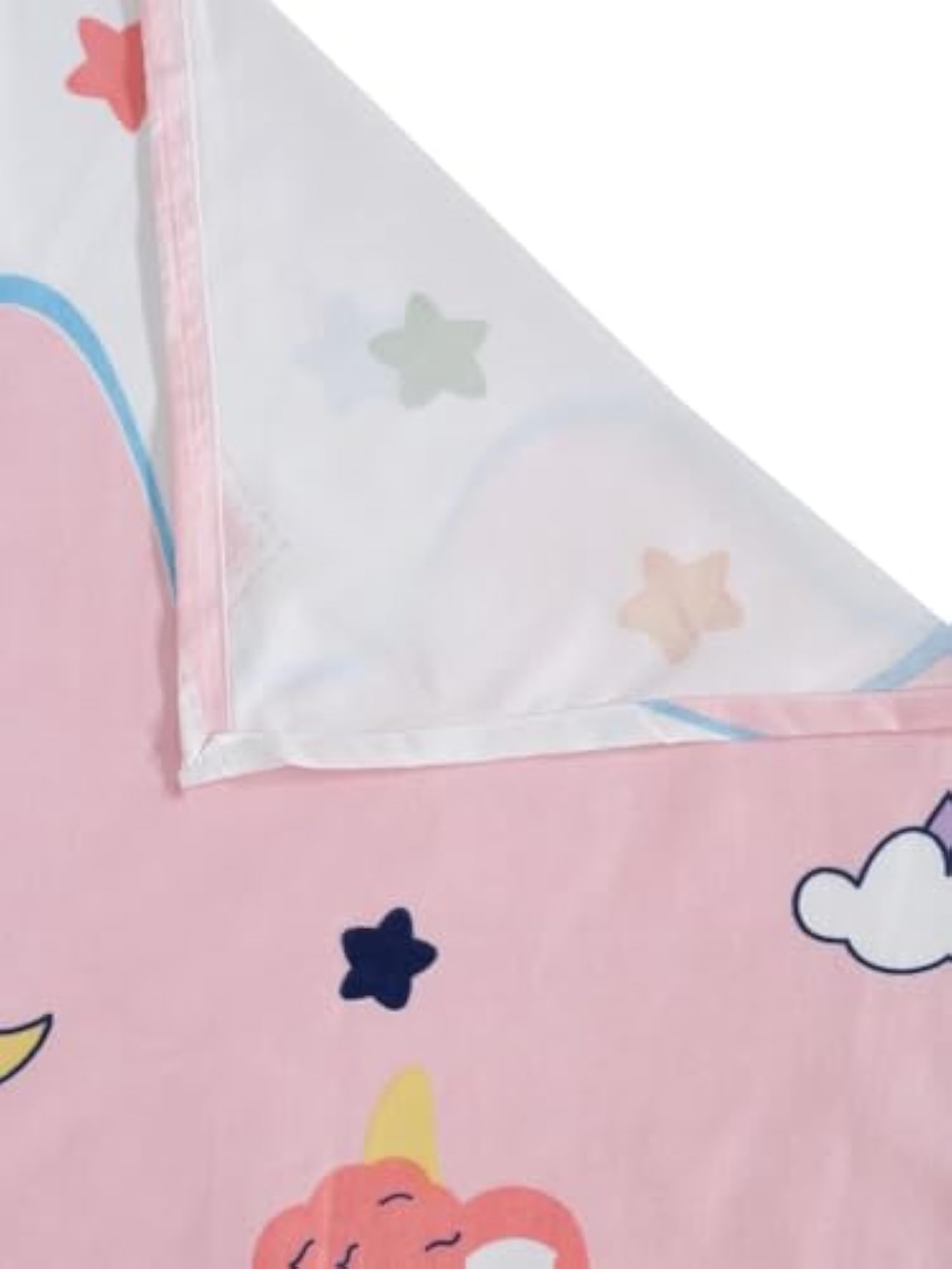 Single Bedsheet Cotton Elastic Fitted Kids, 72x48 Inches
