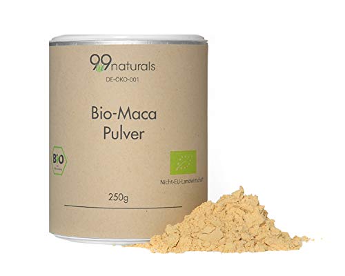 Bio-Maca Pulver Premiumqualität von 99naturals 100% Bio Maca Pulver Cover