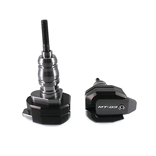 Protector anticaídas CNC para Yamaha MT-03 2019-2021 en color titanio 3