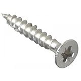 Forgefix POZI425S - Tornillo Pozidriv multipropsito (acero inoxidable)