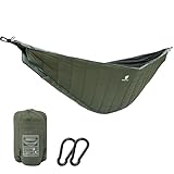 GEERTOP Ultralight Double Hammock Underquilt Full Length Warm Camping Quilt All Season for Outdoor Backpacking Hiking Travel
