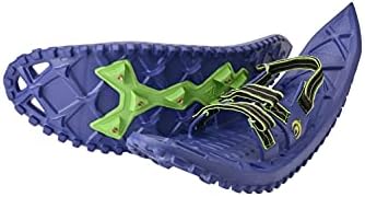 Crescent Moon Luna Unisex Ultralight Hiking and Running Foam Snowshoes, Blue