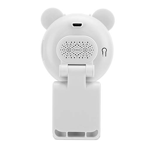 1080P Full HD Webcam, Cute USB Web Camera Builtin Microphone for Desktop Computer PC for Video Recording Plug and Play(white) - Image 7