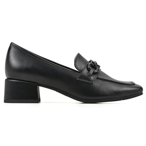 Image of CLIFFS BY WHITE MOUNTAIN Women's Quinbee Low Block Heel Loafer