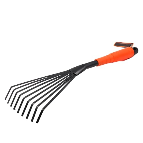 Rakes a mano - rastrello da giardinaggio, rastrello per aliuola | Strumento manuale a poltrona in acciaio per la coltivazione del suolo, facile rastrello per rimozione di detriti, design resistente al