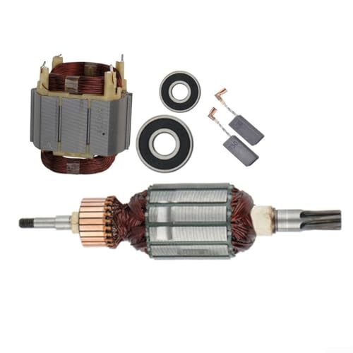 Rotor stator roulements balais de carbone HR4001C pour rénovation béton - 7