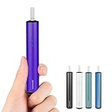 【1本で2回吸える】【限定カラー】イルマ互換機 2度吸い 電子タバコ 本体 ニコチン タール無し weneedz N1 加熱式タバコ 2回吸える テリア センティア 対応 加熱式たばこ 約20本連続使用 (紫)