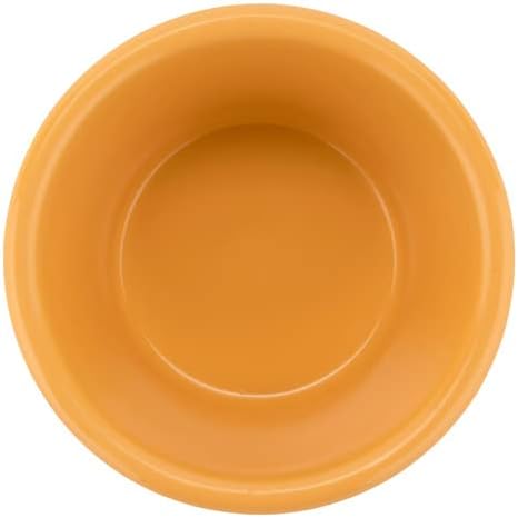 GET Enterprises RM-400 - Smooth Melamine Ramekin - 4 oz. Capacity, Yellow, 12/CS
