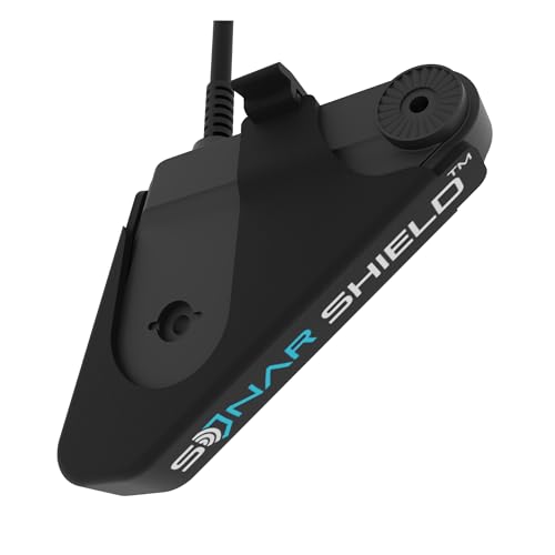 Sonar Shield Transducer Cover for Lowrance Eagle Eye 9 Pro Series Impact-Resistant Travel Case Black