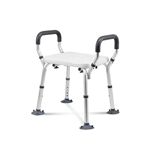 ZGQA-AOC Baño Sillones Sillones Baño de Ancianos baño de Asiento Taburete de Ducha de baño for Adultos discapacitados Silla Silla Embarazada baño Silla con Brazos Antideslizante Ventosa Ducha Asiento