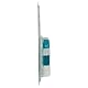 GUM 7630019902816 Cepillo Interdental Curvo, silikon, Celeste Y Blanco, 30 stück (1er Pack)