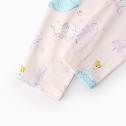 Image of Disney Toddler Girls Clothes Long Sleeve Shirt Leggings 2pcs Outfits Set | Officially Licensed丨Toddler Disney Outfit丨2-Piece Set丨Soft Feel丨Comfy Fit丨Bright Colors丨Lightweight丨Gift-Ready