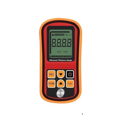 Medidor de Espesor Ultrasónico Digital GM100, Rango de Medición 1,2–225 mm, Velocidad del Sonido 1000–9999 m/s para Metales y Vidrio, Instrumento de Medición para Automóviles miniatura 1