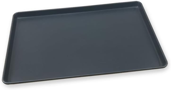 Professional Aluminized Steel Baking Sheet Pan, Nonstick Commercial Grade, 40x60cm, 0.7mm Thick, for Cake Bread Cookies