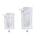 Cantidad: 10 piezas de 235 ml/423 ml de frascos en total, suficiente para usar, congelable, puedes refrigerar bebidas en verano para una experiencia más fresca con un embudo para transferir líquidos.