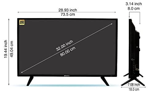 Image of Sansui 80 cm (32 Inches) HD Ready LED TV JSY32NSHD (Black)