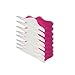 Soft Pink Beauty Patches 30 (Pack) - Gentle, Pain Free Removal, Skin-Friendly, Hypoallergenic Cosmetic Strips for Nightly Skincare and Relaxation