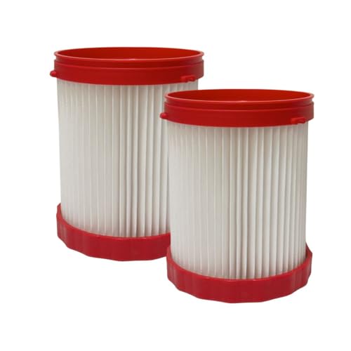 Nispira VF320H HEPA Vacuum Filter Replacement. For BOSCH 18V 2.6-Gallon Wet/Dry Vacuum Cleaner GAS18V-3/GAS18V-10L | Pack of 2