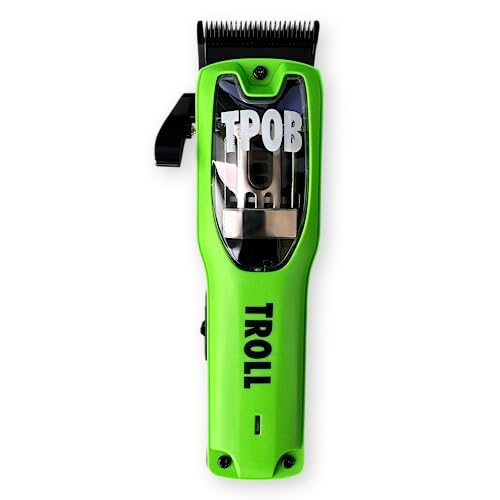 Professional Barber Clipper with Super Torque Motor and DLC Taper Blade
