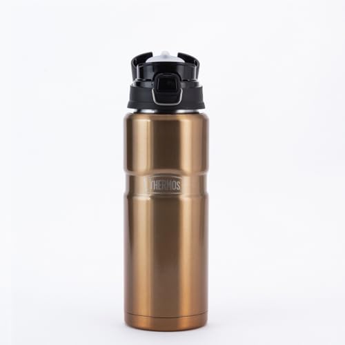 Garrafa Térmica Thermos Stainless Vancouver King Ouro 710M