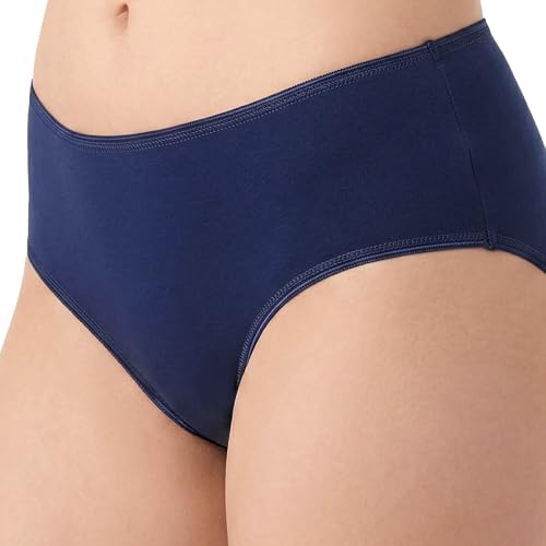 Image of juliet Cotton Hipster Premium Panties Set of 5 Full Coverage Stretchable Fabric