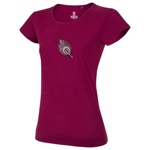 Ocun Blossom Art Short Sleeve T-Shirt XS t-shirt de grimpe pour femme