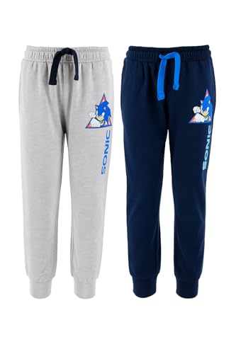 eplusm Sonic Jogginghose Kinder Multipack Trainingshosen für Jungen Boy\'s Joggers Sweatpants Set Sporthose (2er Pack) 98-128 cm (DE/NL/SE/PL, Numerisch, 104, Regular, blau/grau) eplusm Sonic Jogginghose Kinder Multipack Trainingshosen für Jungen Boy\'s Joggers Sweatpants Set Sporthose (2er Pack) 98-128 cm (DE/NL/SE/PL, Numerisch, 104, Regular, blau/grau)