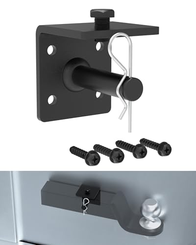 TOPICK Ball Mount Storage Sleeve for 2 Mount Shank Trailer Hitch Storage Bracket 2-inch Hitch Holder Truck Bed Hitch Storage Truck Box Mounted Trailer Hitch Accessories