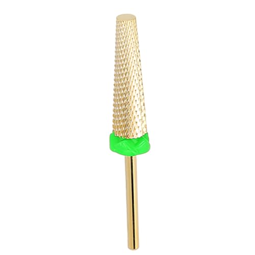 Design de Cone de Broca de Prego de Aço de Tungstênio para Manicure Eficiente, Limpador de Cutícula