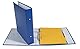 Exacompta 51070E Ringbuch DIN A5 aus starkem Karton mit Kunststoffbezug außen 2-O Ring-Mechanik 40mm breit 1 Stück Zufallsfarbe ideal für Schule und Büro Ringhefter Ringordner Ringbuchordner