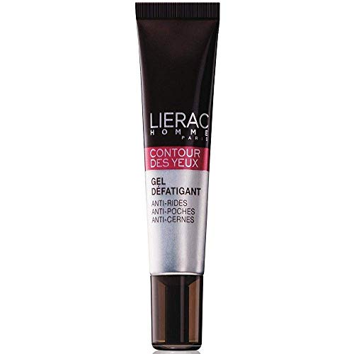 LIERAC HOMME CONTOUR DES YEUX Gel anti-borse anti-occhiaie levigante - Contorno occhi - Anti-rughe - Senza profumo - Uomo - 15ml