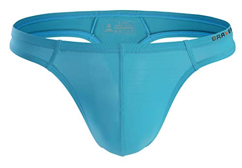 BRAVE PERSON Men's Sexy Thong Underwear Low Rise Bikini T-Back G-String