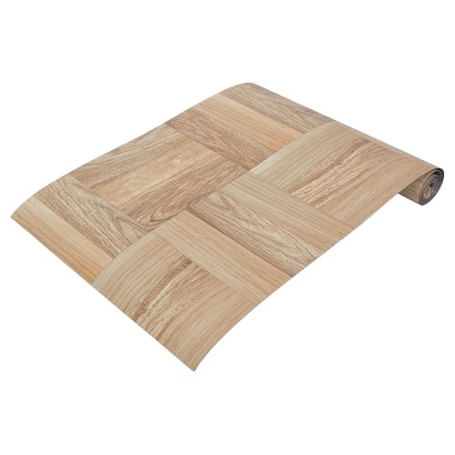 Revêtement de sol autocollant PVC gris idéal pour le bureau à la maison