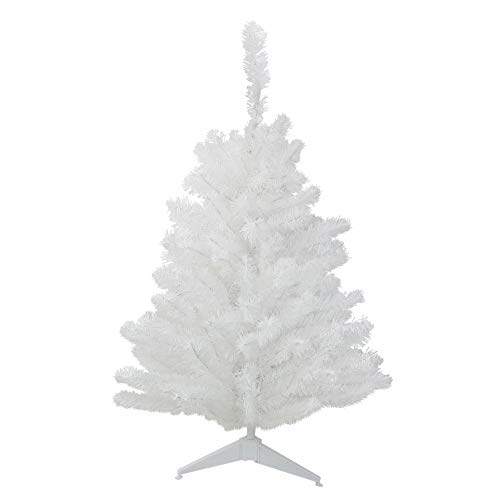Northlight-2-Medium-Snow-White-Pine-Artificial-Christmas-Tree-Unlit Northlight 2 Medium Snow White Pine Artificial Christmas Tree Unlit