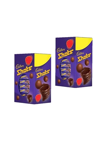 Image of Cadbury Dairy Milk Chocolate Shots, 208.8G Carton(Pack of 2),418 Grams
