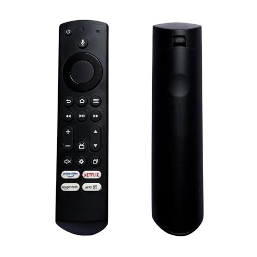 Image of Compatible Remote for Amazon Basics Led Tv Original Replacment of Smart Android Amazon Basics Television Without Alexa Feature and Non Voice Command (Same Model Only Will Work),