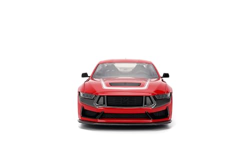 Jada Toys Bigtime Muscle 1:24 Ford Mustang Dark Horse Rojo miniatura 6