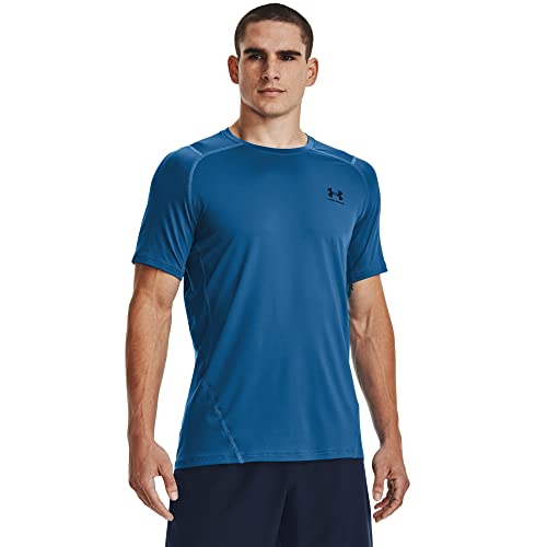 Image of Under Armour Men's UA HG Armour Comp SS Short Sleeve Functional Shirt Quick Dry T-Shirt with Compression Fit