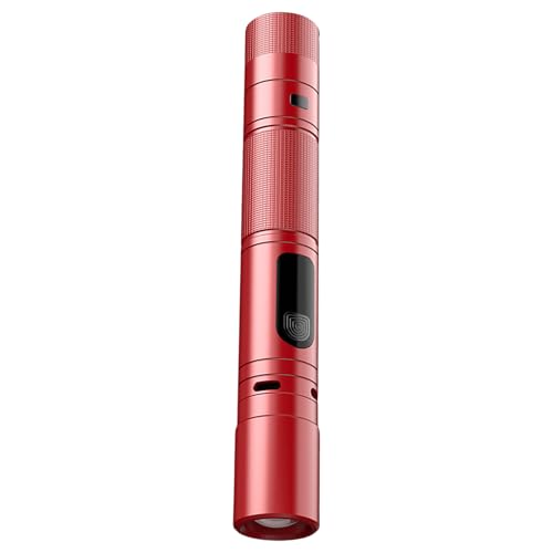 JUYAXIN Selves Defense Lampe de poche rechargeable avec arcs et alarme pour randonnée, voyage, sécurité, lampes de poche d'extérieur pour camping