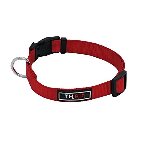 Amazon | THAINペット首輪 超小型犬 首輪 犬 猫 首輪 迷子札付き 犬の