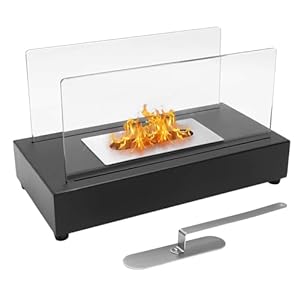 Heyfurni H011 Tischkamin 0.5L Ethanol-Kamin