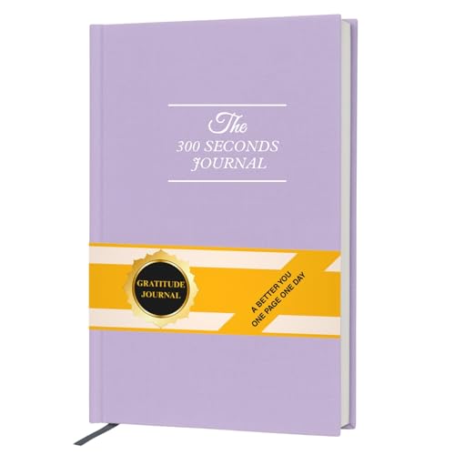 Journal de gratitude 2025 violet pour cultiver le bonheur chez soi