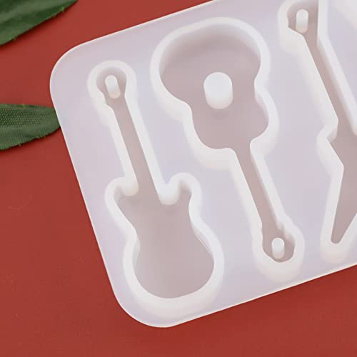 Lot de 3 moules en silicone pour médiator de guitare, médiator de guitare et pendentif de guitare – Moules de moulage… - Les Beatles, Paul McCartney, John Lennon, RIngo Starr, George Harrison Lot de 3 moules en silicone pour médiator de guitare, médiator de guitare et pendentif de guitare - Moules de moulage… – Image 8