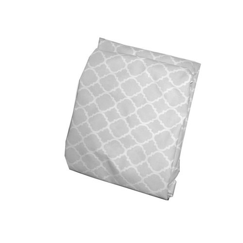 BKB Soho Fitted Cradle Sheet, Grey, 18" x 36" Baby