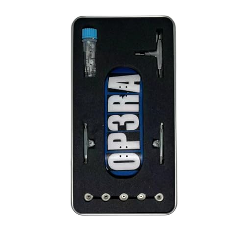 Pro Fingerboard Set up (Complete) Op3ra V1-34 * 96mm Handmade Maples Wood Deck 5 Plys-Medium Concave Medium Kick -UV Printing Graphic-The Blue Blocks