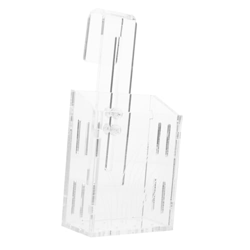 HAPINARY 透明デザインの水草種植カップ 水槽用水生植物ホルダー 吸盤付き吊り下げ式アクアリウムプランター 水槽装飾用実用カップ