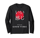Good Vibes Life Value Japanese calligraphy