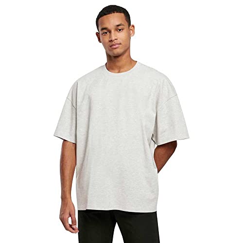 Photo de Urban Classics Ultra Heavy Oversized Tee T-Shirt, Lightgrey, L pour des Hommes